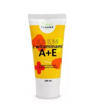 Krem Vitaminum A+E intensywna pielęgnacja skóry suchej i wrażliwej 200ml